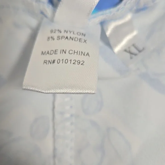 LULU B Blue Turtles Golf Tennis Pickleball Activewear Skort Sz XL UPF50 - Picture 5 of 9